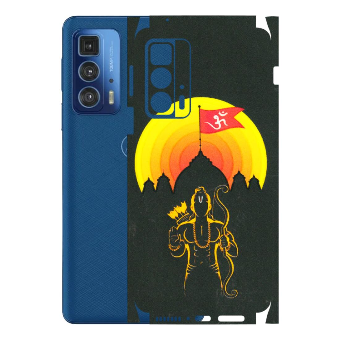 Motorola Phone Skins (All Models) - Lord Ram - 3D Embossed Finish (L-132) Motorola Edge 20 Pro