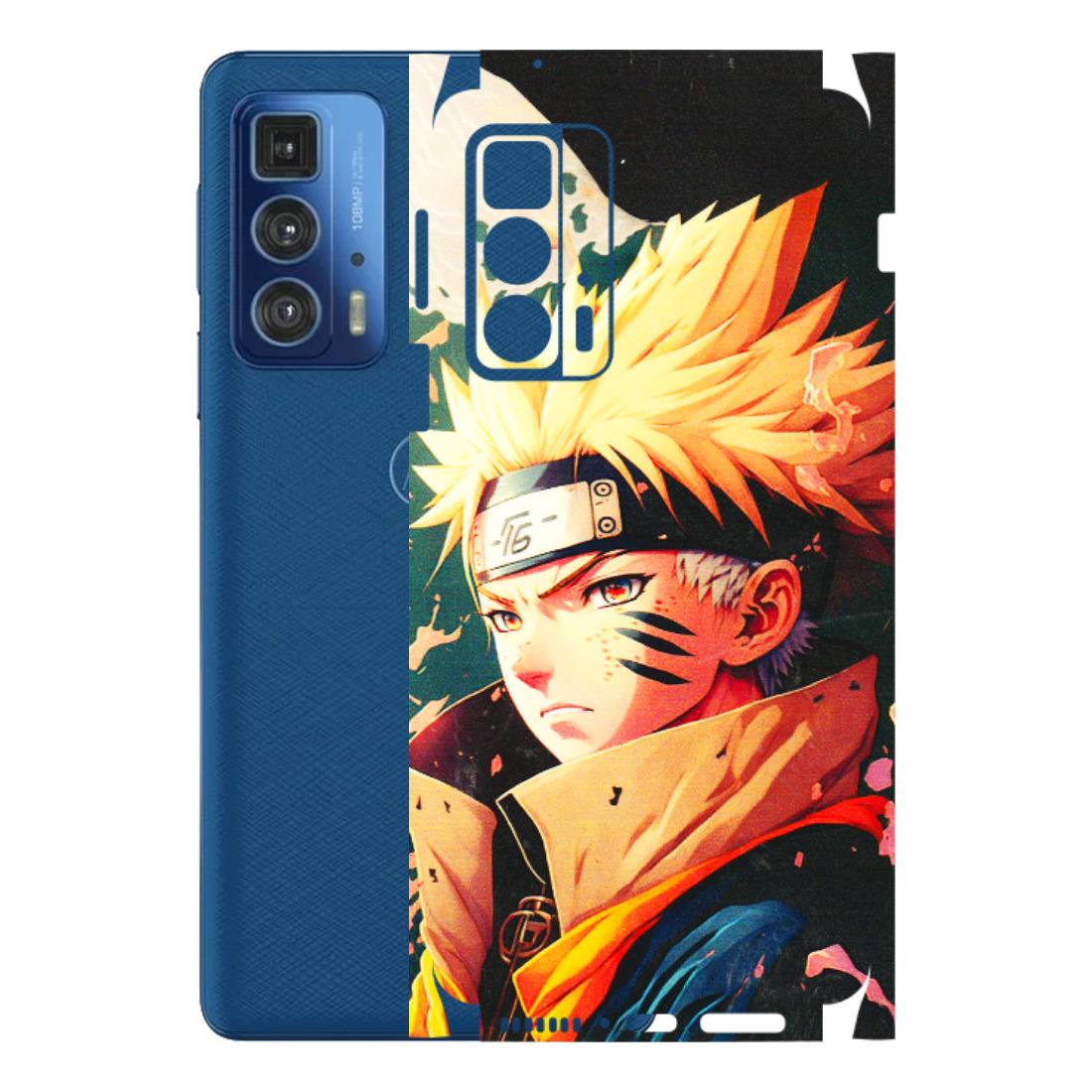 Motorola Phone Skins (All Models) - New Naruto - 3D Embossed Finish (L-148) Motorola Edge 20 Pro