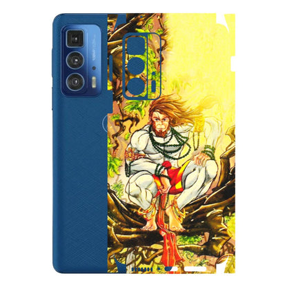 Motorola Phone Skins (All Models) - Lord Hanuman - 3D Embossed Finish (L-152) Motorola Edge 20 Pro