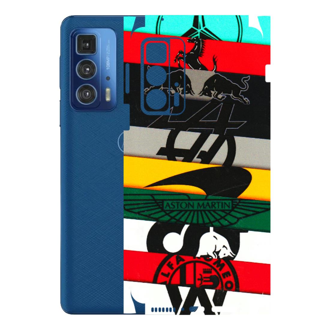 Motorola Phone Skins (All Models) - Multi Designer Brands - 3D Embossed Finish (L-187) Motorola Edge 20 Pro