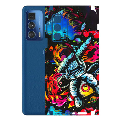 Motorola Phone Skins (All Models) - Astronaut Dope - 3D Embossed Finish (L-191) Motorola Edge 20 Pro