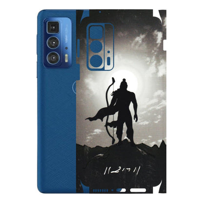 Motorola Phone Skins (All Models) - Jai Siya Ram - 3D Embossed Finish (L-200) Motorola Edge 20 Pro