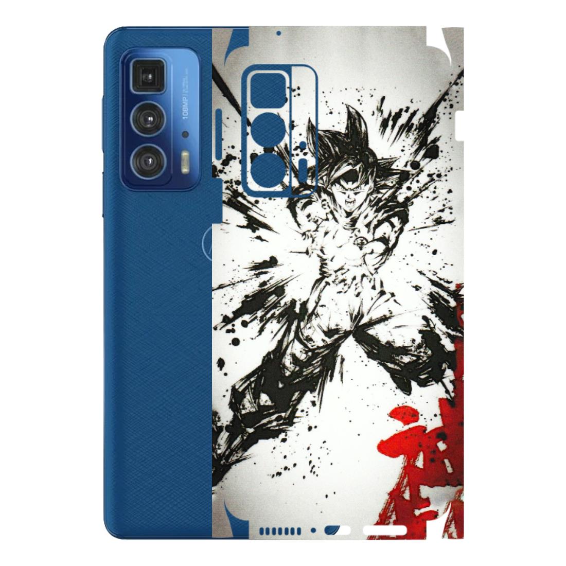 Motorola Phone Skins (All Models) - DBZ - 3D Embossed Finish (L-206) Motorola Edge 20 Pro