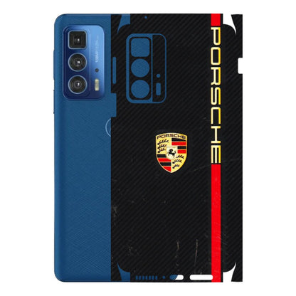 Motorola Phone Skins (All Models) - Premium Porsche - 3D Embossed Finish (L-225) Motorola Edge 20 Pro