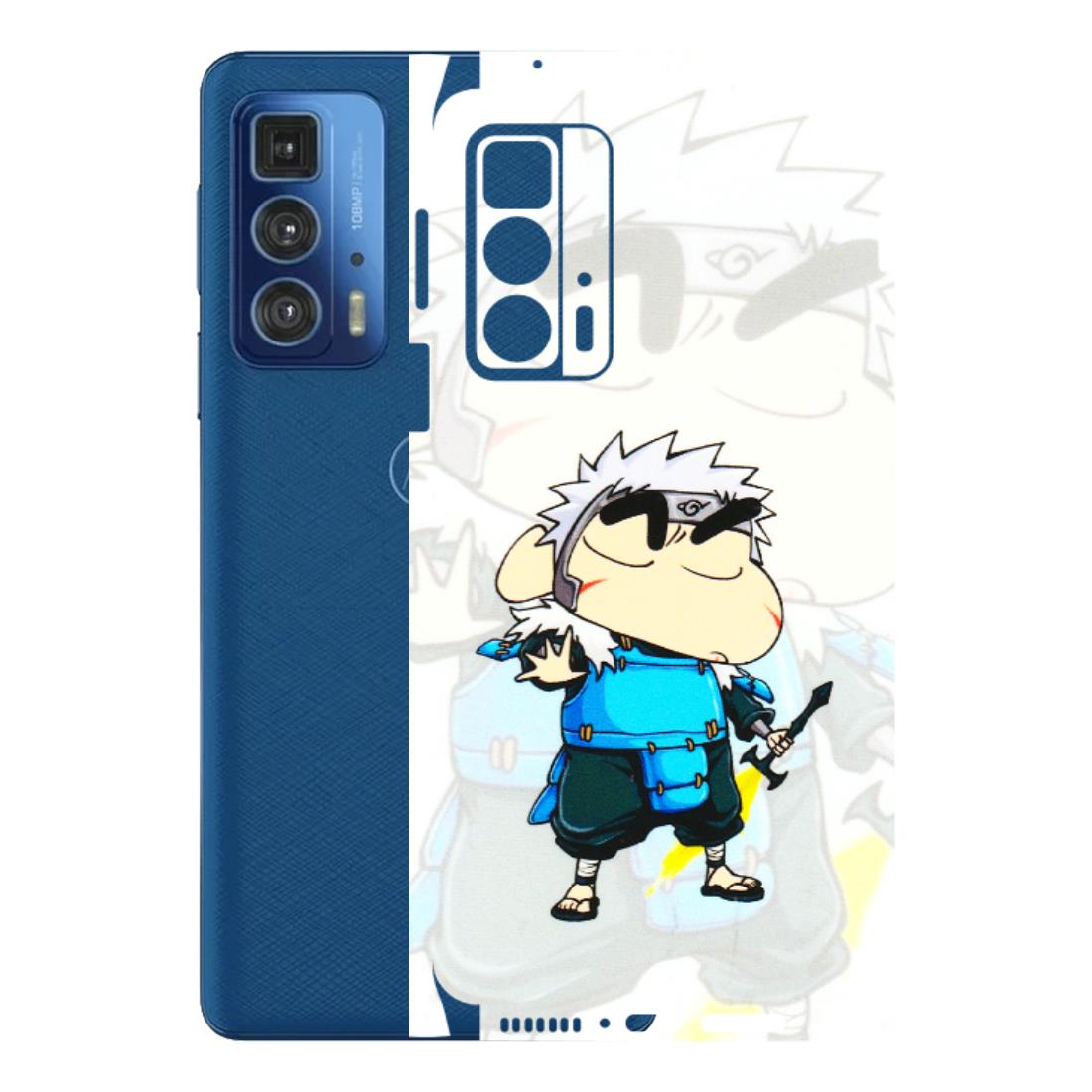 Motorola Phone Skins (All Models) - Angry Young Shinchan - 3D Embossed Finish (L-226) Motorola Edge 20 Pro