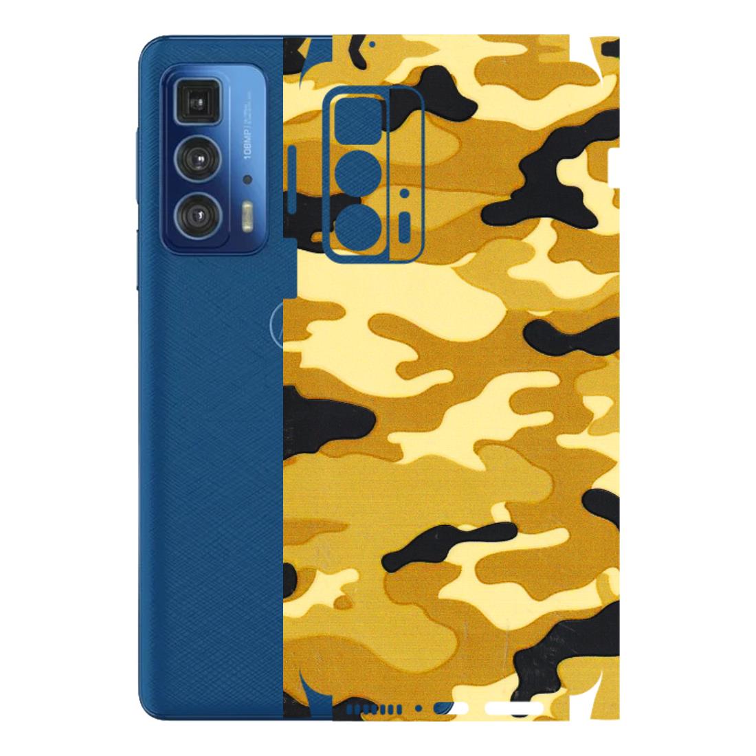 Motorola Phone Skins (All Models) - Indian Camo - 3D Embossed Finish (L-228) Motorola Edge 20 Pro