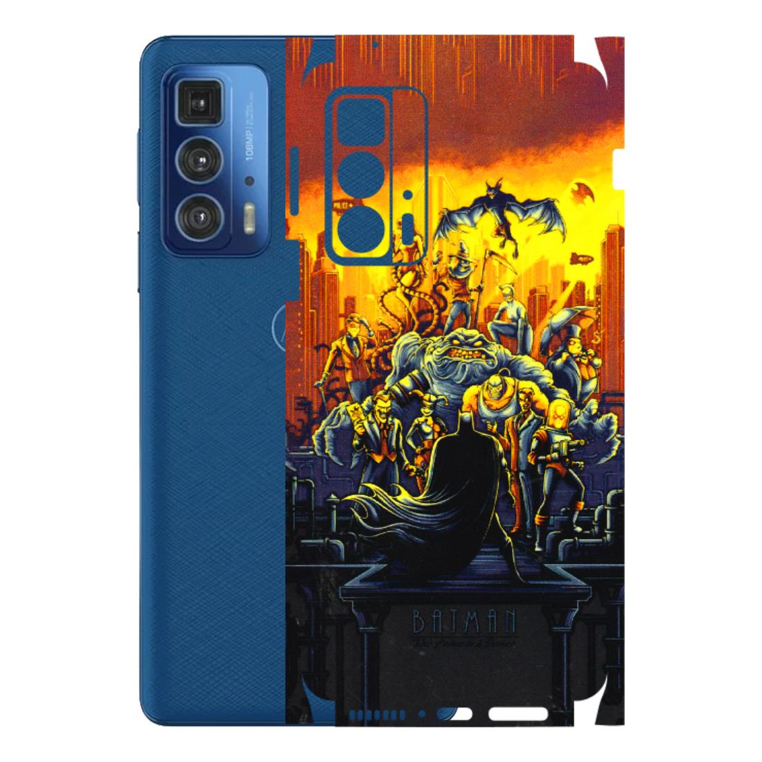 Motorola Phone Skins (All Models) - Games Doodles - 3D Embossed Finish (L-24) Motorola Edge 20 Pro