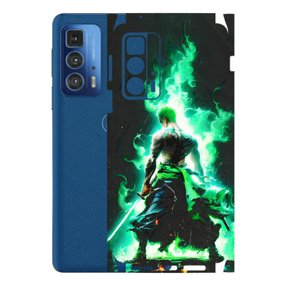 Motorola Phone Skins (All Models) - Zoro Sword - 3D Embossed Finish (L-241) Motorola Edge 20 Pro