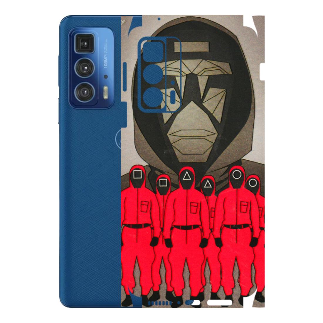 Motorola Phone Skins (All Models) - Squid Game Hero - 3D Embossed Finish (L-245) Motorola Edge 20 Pro