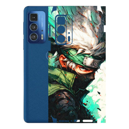 Motorola Phone Skins (All Models) - Kakashi Side Profile - 3D Embossed Finish (L-249) Motorola Edge 20 Pro