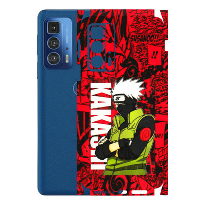 Motorola Phone Skins (All Models) - Kakashi Red Anime - 3D Embossed Finish (L-251) Motorola Edge 20 Pro