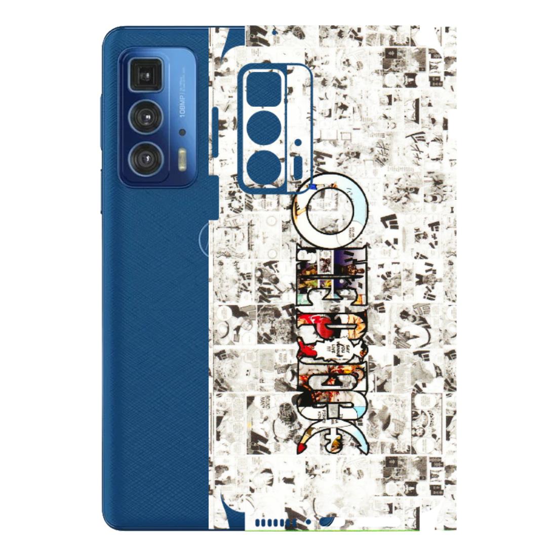 Motorola Phone Skins (All Models) - One Piece Manga - 3D Embossed Finish (L-26) Motorola Edge 20 Pro