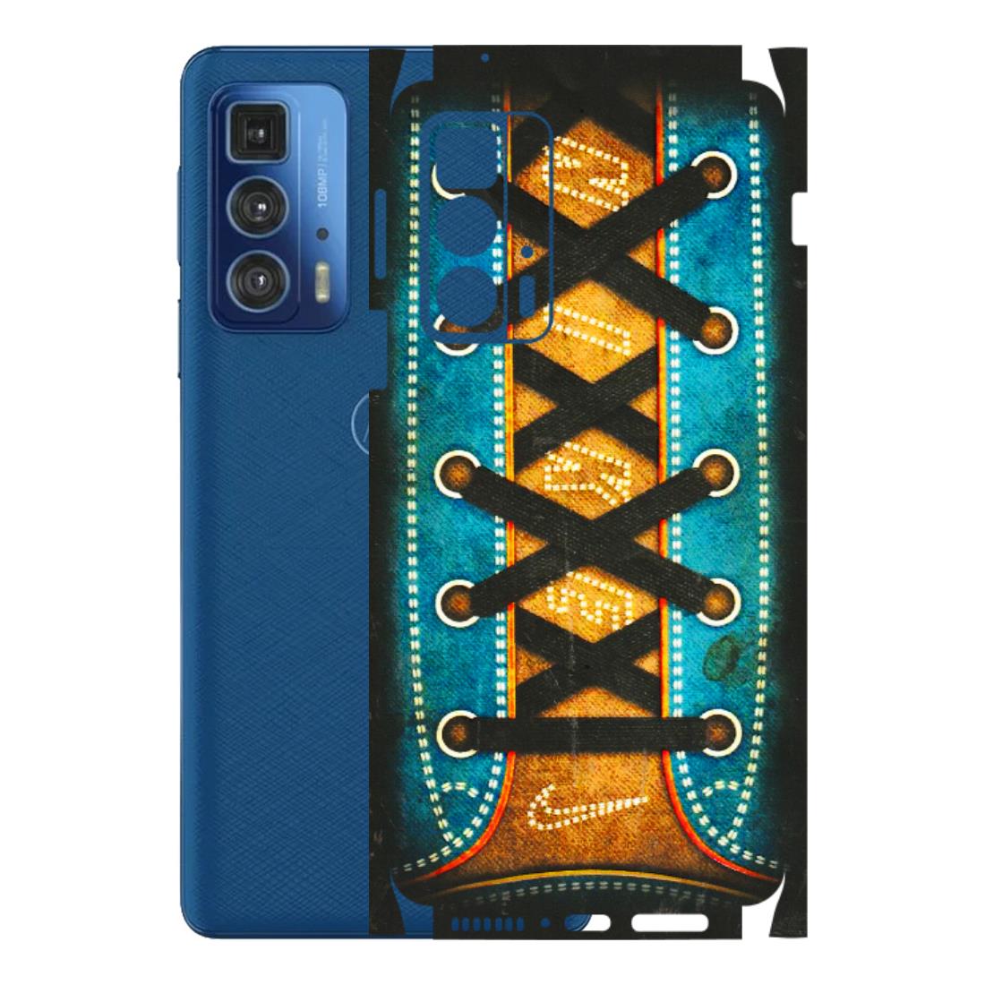 Motorola Phone Skins (All Models) - Sneakers Lover Nike - 3D Embossed Finish (L-262) Motorola Edge 20 Pro