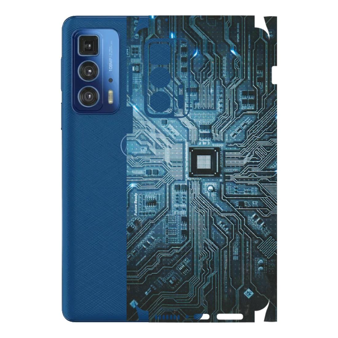 Motorola Phone Skins (All Models) - Original Circuit - 3D Embossed Finish (L-267) Motorola Edge 20 Pro