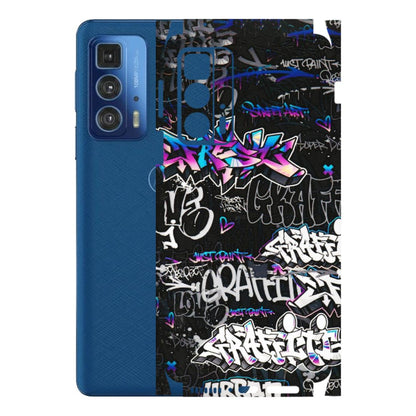 Motorola Phone Skins (All Models) - Graffiti Killer - 3D Embossed Finish (L-274) Motorola Edge 20 Pro