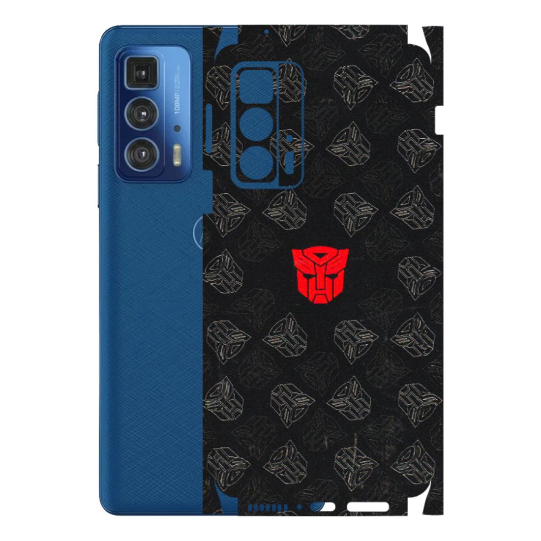 Motorola Phone Skins (All Models) - Transformers Devastation - 3D Embossed Finish (L-301) Motorola Edge 20 Pro