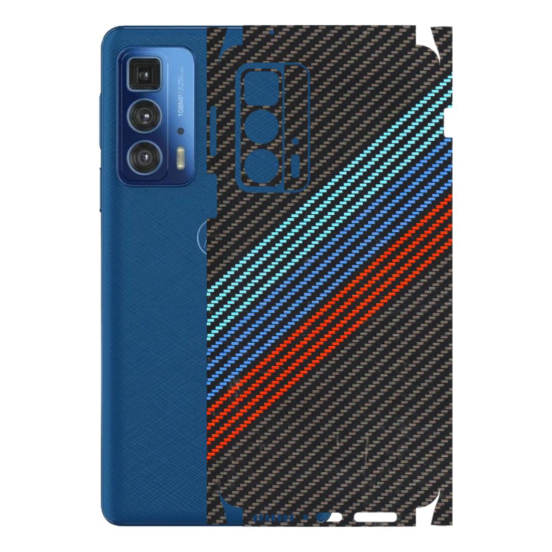 Motorola Phone Skins (All Models) - Carbon BM - 3D Embossed Finish (L-302) Motorola Edge 20 Pro