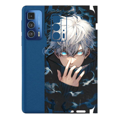 Motorola Phone Skins (All Models) - New Jujutsu Kaisen Anime - 3D Embossed Finish (L-313) Motorola Edge 20 Pro