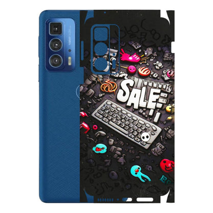 Motorola Phone Skins (All Models) - Gadgets Sale - 3D Embossed Finish (L-50) Motorola Edge 20 Pro