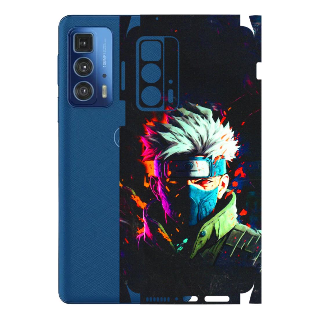 Motorola Phone Skins (All Models) - Anime Cool Character - 3D Embossed Finish (L-59) Motorola Edge 20 Pro