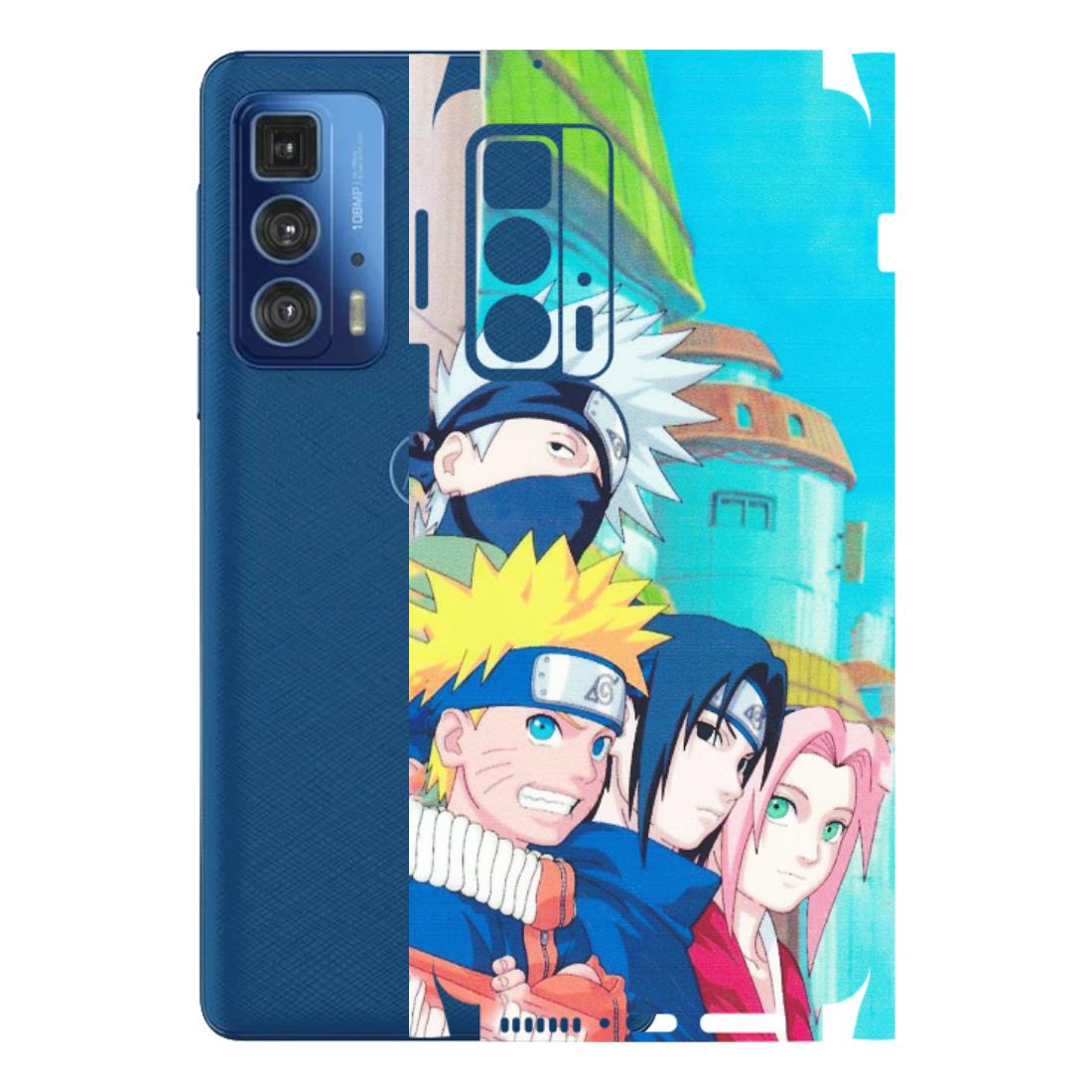 Motorola Phone Skins (All Models) - Team Minato And Kakashi - Matte Finish (M-101) Motorola Edge 20 Pro