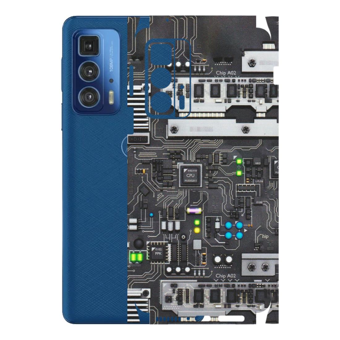Motorola Phone Skins (All Models) - Motherboard Internals - Matte Finish (M-135) Motorola Edge 20 Pro