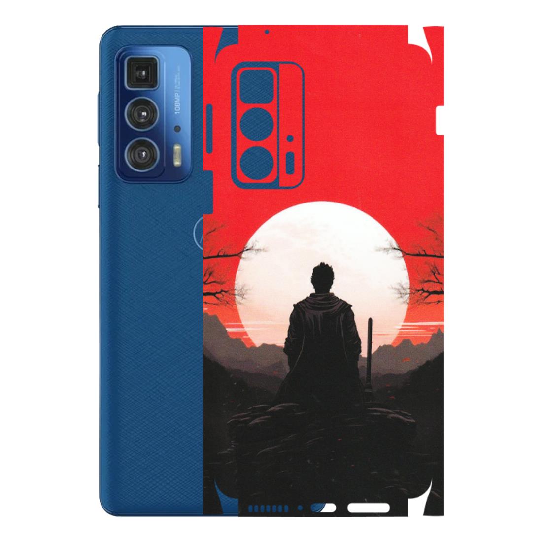 Motorola Phone Skins (All Models) - Samurai Anime - Matte Finish (M-141) Motorola Edge 20 Pro