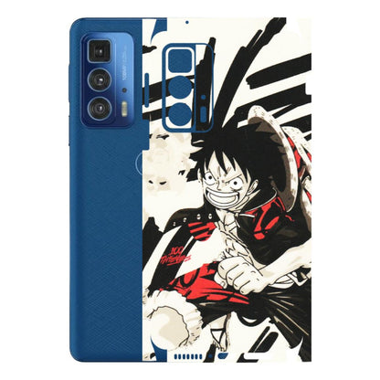 Motorola Phone Skins (All Models) - Monkey D.Luffy Manga Anime - Matte Finish (M-145) Motorola Edge 20 Pro