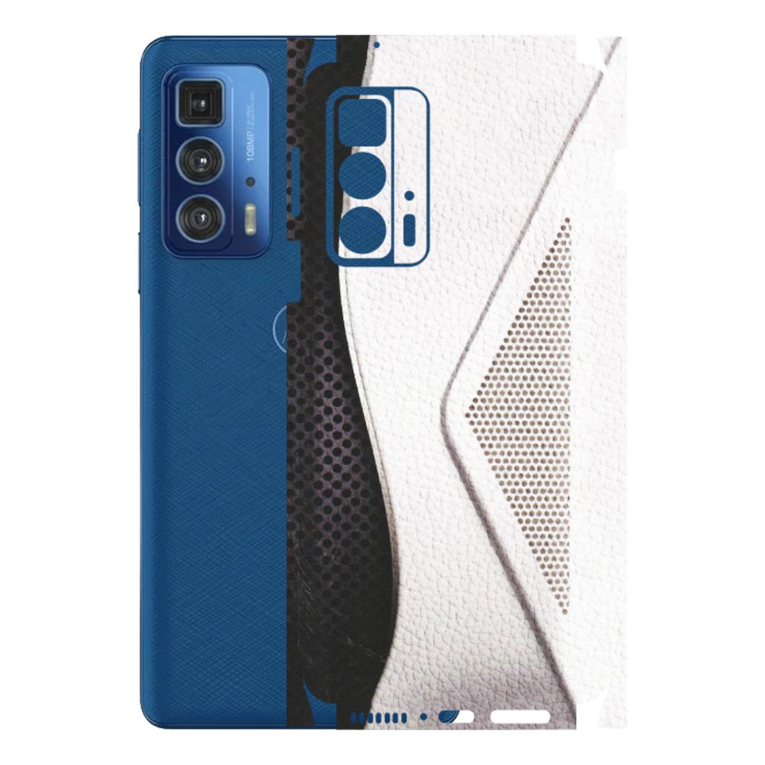 Motorola Phone Skins (All Models) - Black And White Iconic Convoy - Matte Finish (M-149) Motorola Edge 20 Pro