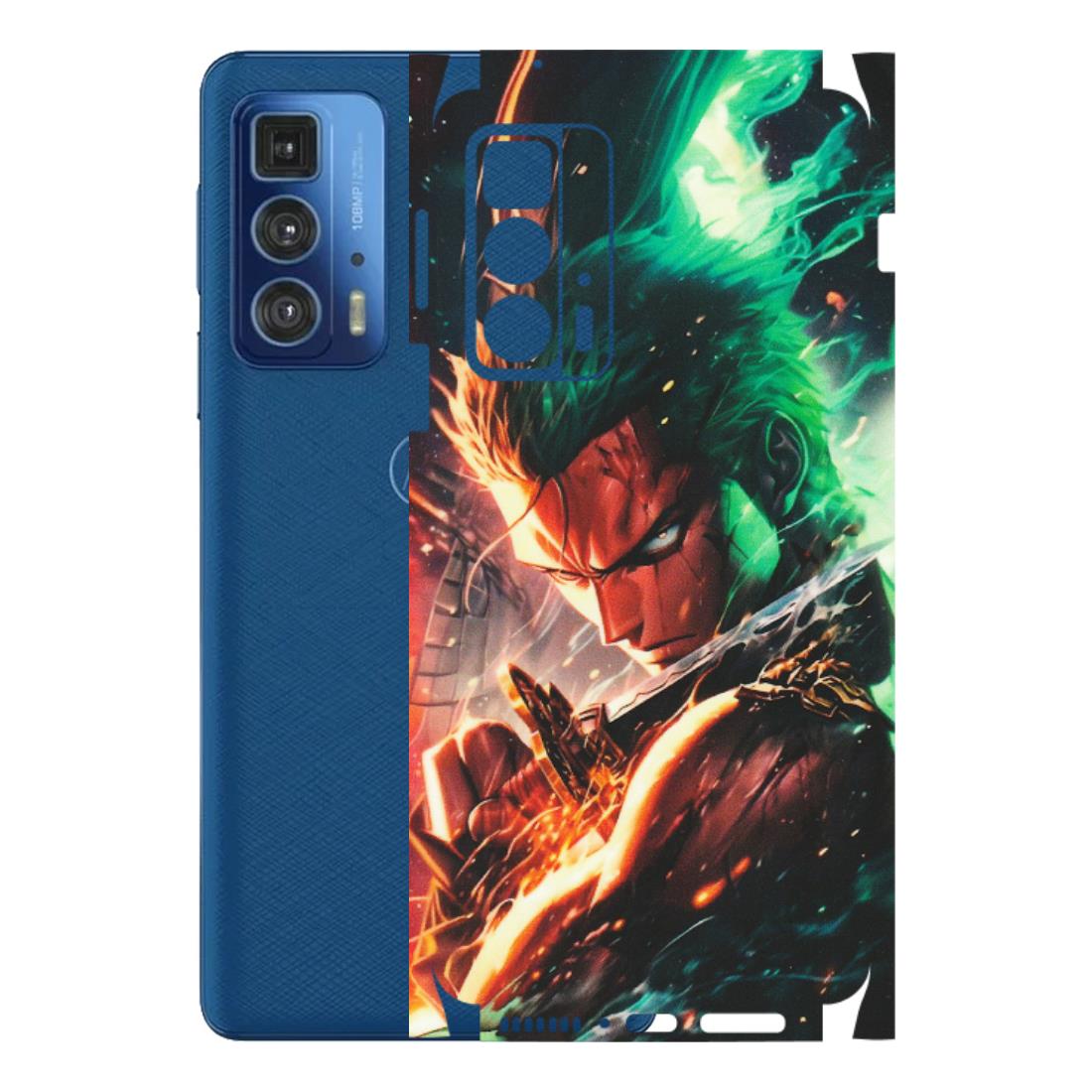 Motorola Phone Skins (All Models) - Anime Gojo Sword - Matte Finish (M-32) Motorola Edge 20 Pro
