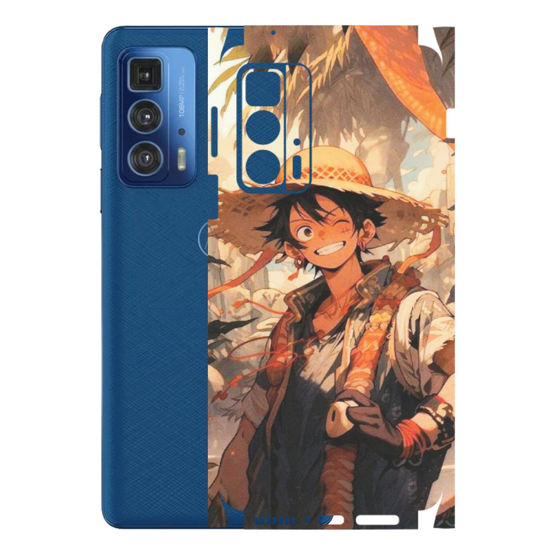 Motorola Phone Skins (All Models) - Anime Character Smile - Matte Finish (M-33) Motorola Edge 20 Pro