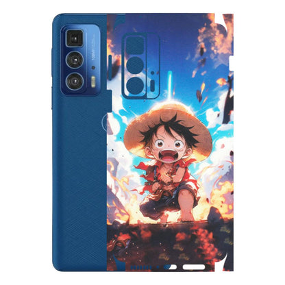 Motorola Phone Skins (All Models) - Toon One Piece Cute Character - Matte Finish (M-35) Motorola Edge 20 Pro