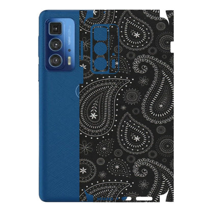Motorola Phone Skins (All Models) - Black Sober Kerry - Matte Finish (M-37) Motorola Edge 20 Pro