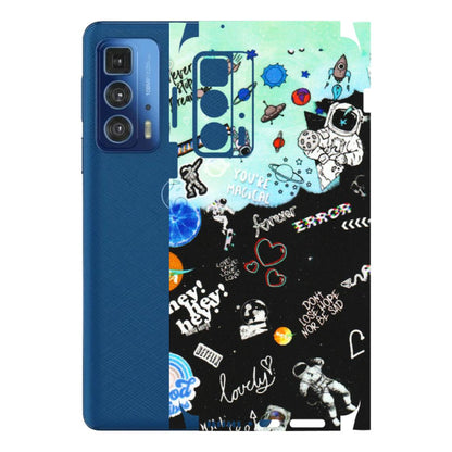 Motorola Phone Skins (All Models) - Living In A Space Dream - Matte Finish (M-46) Motorola Edge 20 Pro