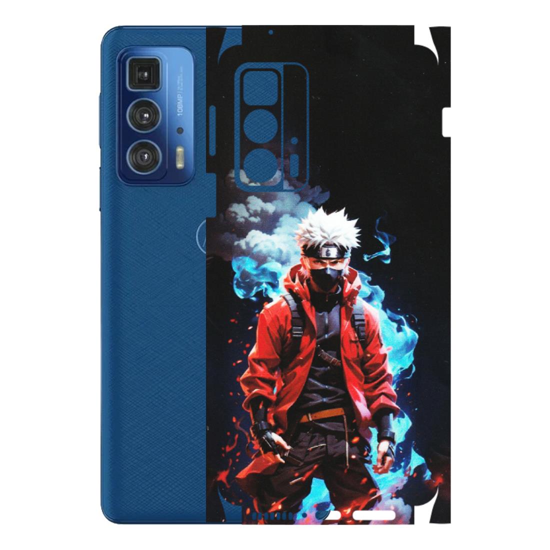 Motorola Phone Skins (All Models) - Kakashi Hatake Naruto - Matte Finish (M-60) Motorola Edge 20 Pro