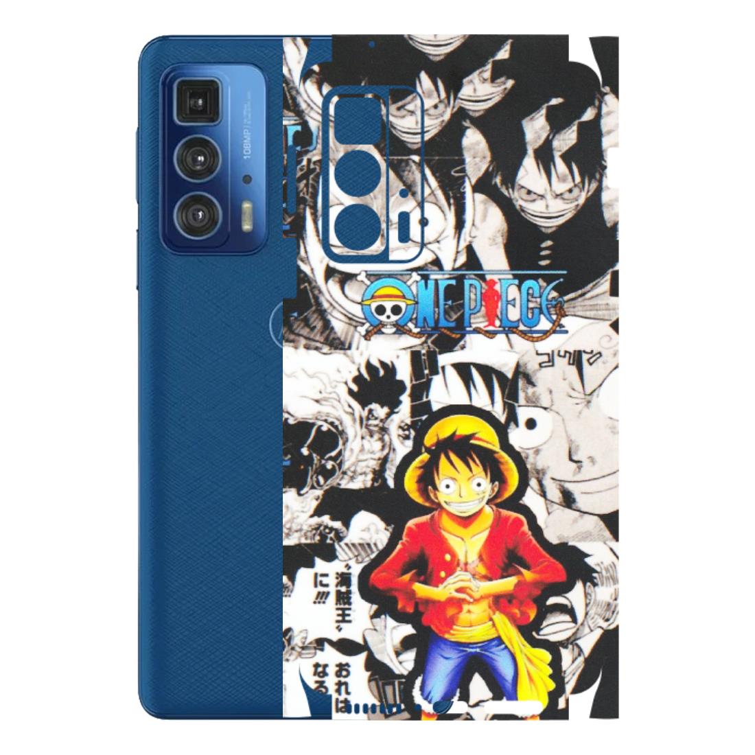 Motorola Phone Skins (All Models) - One Piece B&W - Matte Finish (M-63) Motorola Edge 20 Pro