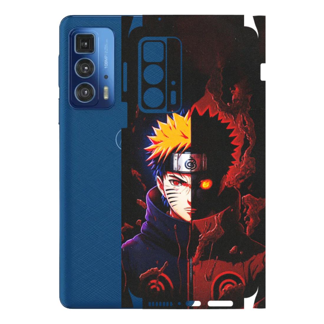 Motorola Phone Skins (All Models) - Naruto X Evil - Matte Finish (M-70) Motorola Edge 20 Pro