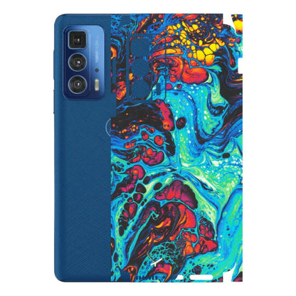 Motorola Phone Skins (All Models) - Majestic Galactic Marbel - Matte Finish (M-85) Motorola Edge 20 Pro