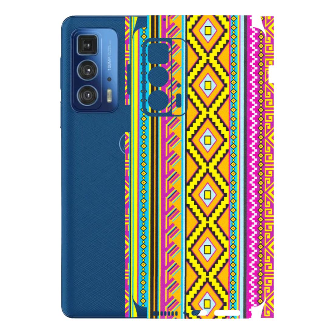 Motorola Phone Skins (All Models) - Thai illustration - Matte Finish (M-89) Motorola Edge 20 Pro