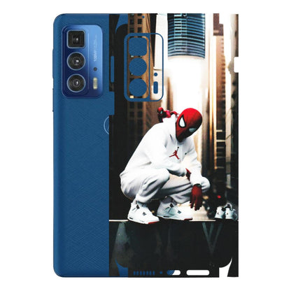 Motorola Phone Skins (All Models) - Sportsman Spider Man - Matte Finish (M-94) Motorola Edge 20 Pro