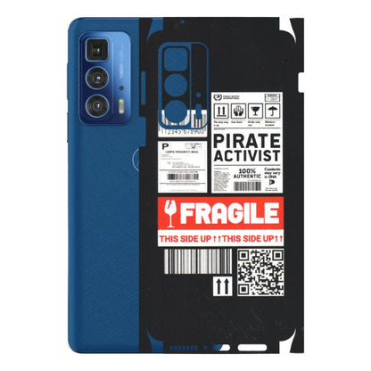 Motorola Phone Skins (All Models) - Handle With Care - Matte Finish (M-99) Motorola Edge 20 Pro