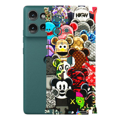Motorola Phone Skins (All Models) - More Mickey Mouses - 3D Embossed Finish (L-118) Motorola Edge 50 (5G)