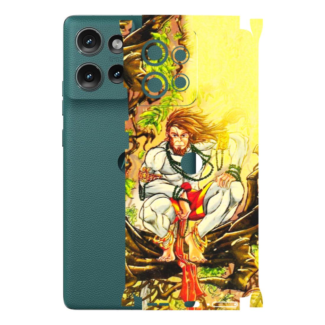 Motorola Phone Skins (All Models) - Lord Hanuman - 3D Embossed Finish (L-152) Motorola Edge 50 (5G)