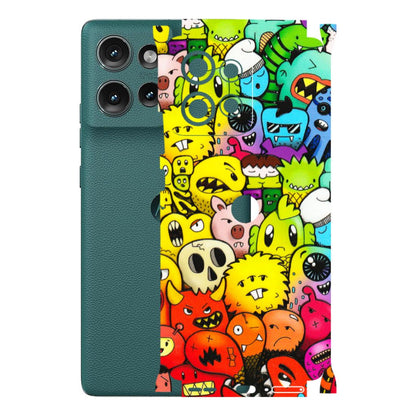 Motorola Phone Skins (All Models) - Angry Funkies - 3D Embossed Finish (L-169) Motorola Edge 50 (5G)