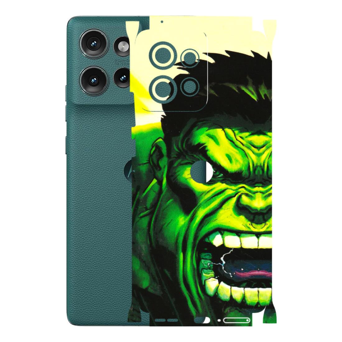 Motorola Phone Skins (All Models) - Hulk - 3D Embossed Finish (L-180) Motorola Edge 50 (5G)