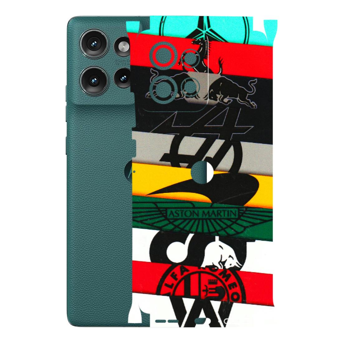 Motorola Phone Skins (All Models) - Multi Designer Brands - 3D Embossed Finish (L-187) Motorola Edge 50 (5G)