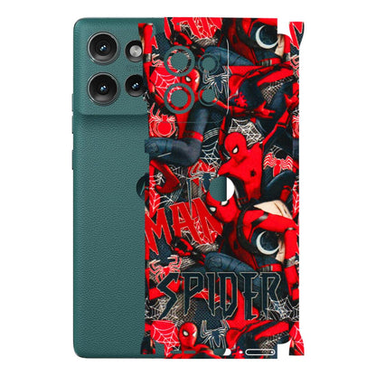 Motorola Phone Skins (All Models) - SpiderMan Cool - 3D Embossed Finish (L-188) Motorola Edge 50 (5G)