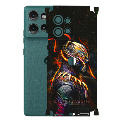 Motorola Phone Skins (All Models) - Black Panther - 3D Embossed Finish (L-190) Motorola Edge 50 (5G)