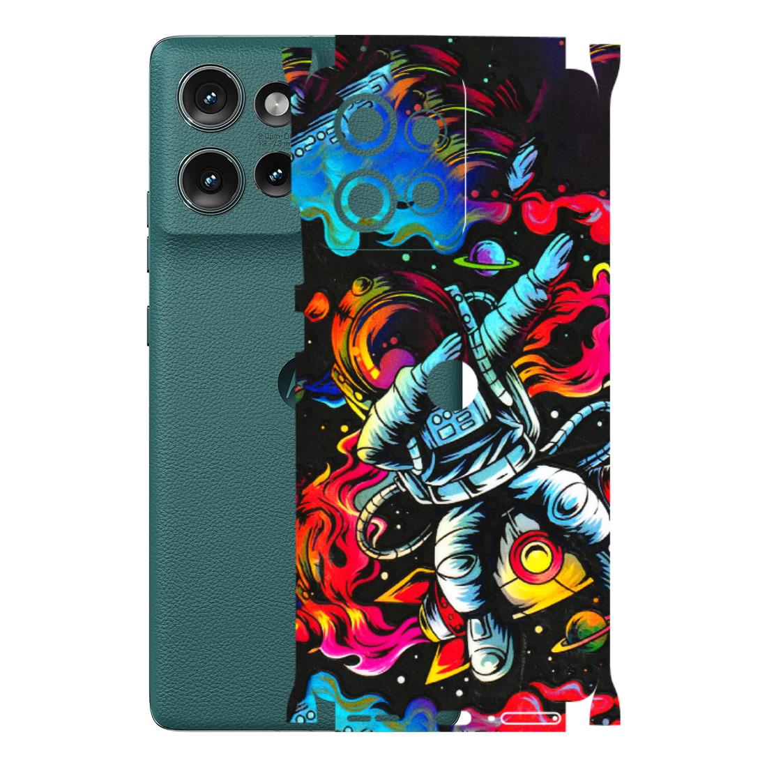 Motorola Phone Skins (All Models) - Astronaut Dope - 3D Embossed Finish (L-191) Motorola Edge 50 (5G)