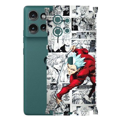 Motorola Phone Skins (All Models) - Anime Comic - 3D Embossed Finish (L-192) Motorola Edge 50 (5G)